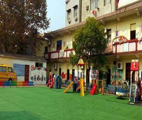 榆林草坪 地毯 幼兒園操場 跑道 運動場地鋪裝設計人造草坪