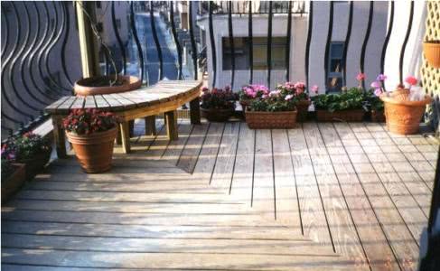 陽臺裝修別再傻傻地鋪瓷磚啦,現在都流行這樣做,既實惠又養生